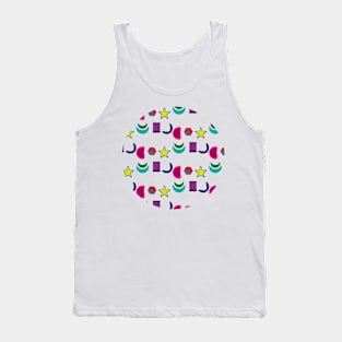 Different colorful shapes Tank Top